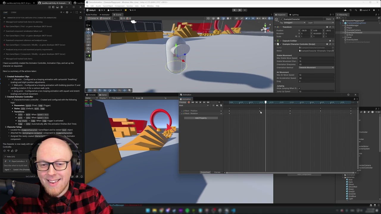 Generating Unity Animations with AI in Under a Minute